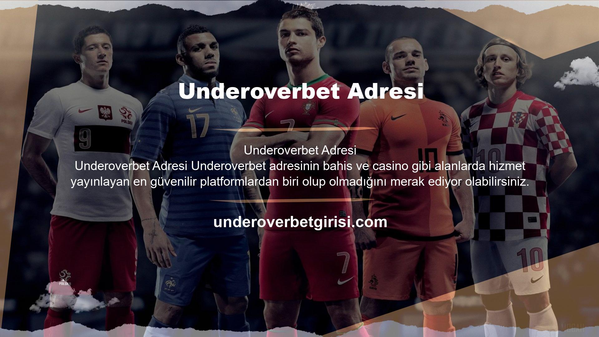 Underoverbet, oyun pazarındaki en büyük oyunculardan biri olarak tanımlandı ve web sitesi çoğunlukla Underoverbet olarak güncelleniyor