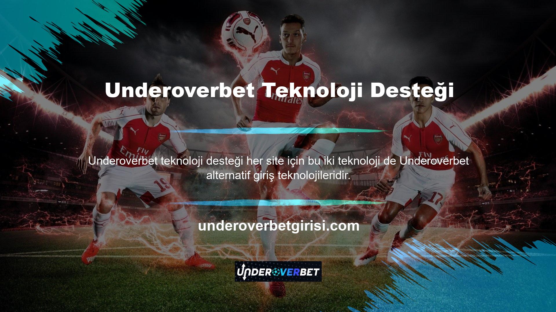 Bu teknolojileri siteye ulaşmak için kolayca kullanabilirsiniz, ancak site istemiyorsa herhangi bir teknolojiye sahip olmayabilir